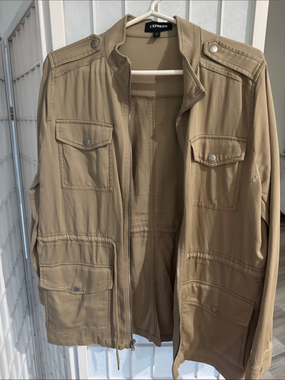 Express Womens Khaki Jacket